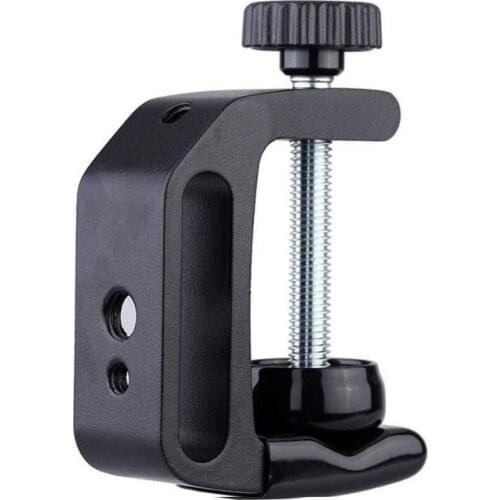 Q-Type Multifunctional Clip Clamp Battery Pack Bracket With 1/ 4 and 3 / 8 Bracket Holes For Battery Pack Studio Light Flash Spe