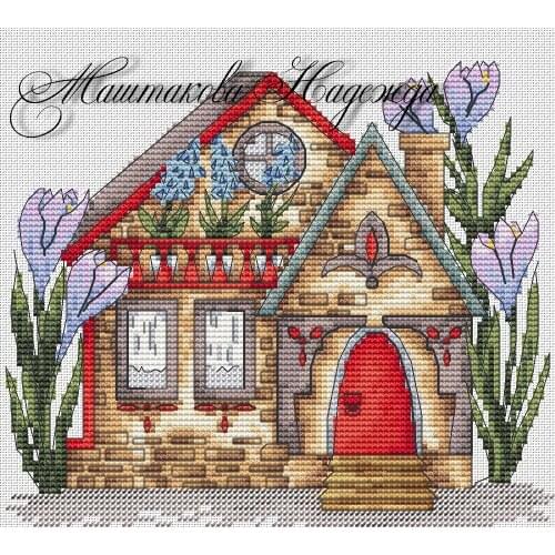 ZZ1813 DIY Homefun Cross Stitch Kit Packages Counted Cross-Stitching Kits New Pattern NOT PRINTED Cross stich Painting Set