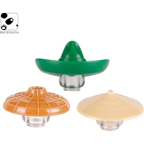 Building Block Helmet City Sets Hats Figures Christmas Wear Accessories WW2 Soldiers Weapon Parts Compatible Toy for Children