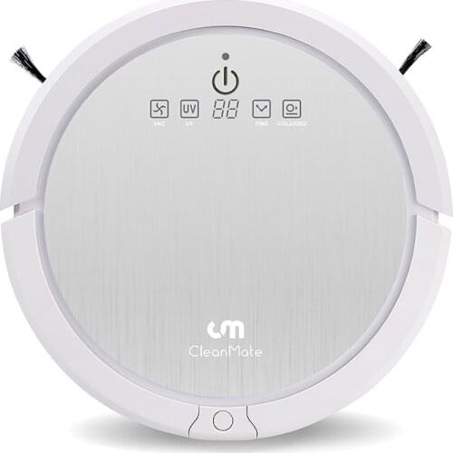 New taiwan cleanmate robot vacuum cleaner ,lower noise ,patent rolling mopping , strong sunction lower noise