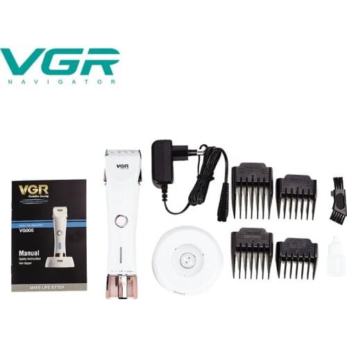 Ourwork barber scissors rechargeable electric barber professional hair salon push home shaver v-005