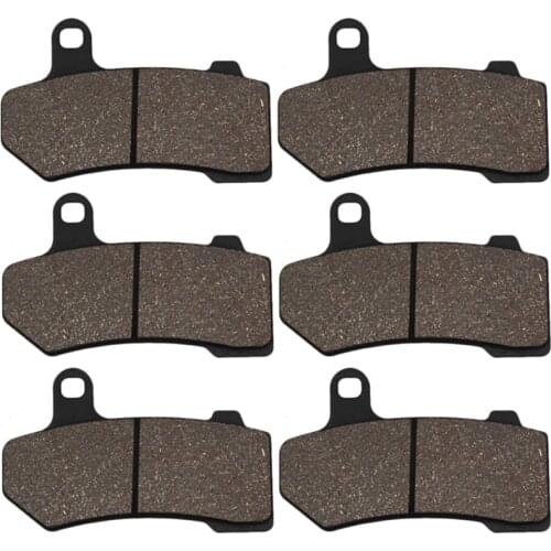 Motorcycle Front and Rear Brake Pads for HARLEY V-Rod VRSCF VRSCX VRXCAW Street Night Rod VRSCR VRSCDX Road King FLHR Electra