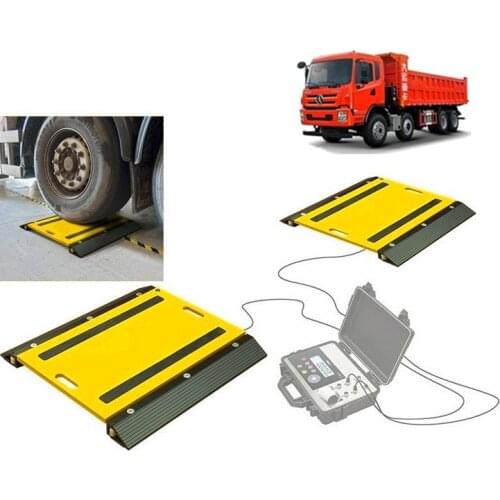Portable Highway Check Overload Axle Load Car Automobile Detector Electronic Scale Weighing Scale 30 tons