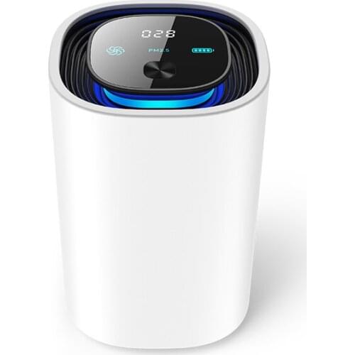 Portable Advanced Air Purification Ionizer Negative Ion Generator Smart Car Air Purifier For Car Filter Aroma Ionic Air Cleaner