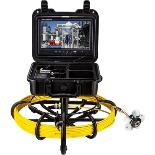 Industrial pipeline endoscope inspection camera for pipe system