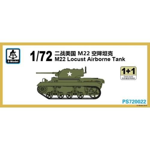 S-Model PS720022 1/72 M22 Locust Airborne Tank - Scale model Kit
