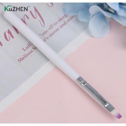 1Pcs Nail Brush White Light Therapy Pen UV Gel Painting Draw Brush Set New Fashion Nail Art Brush