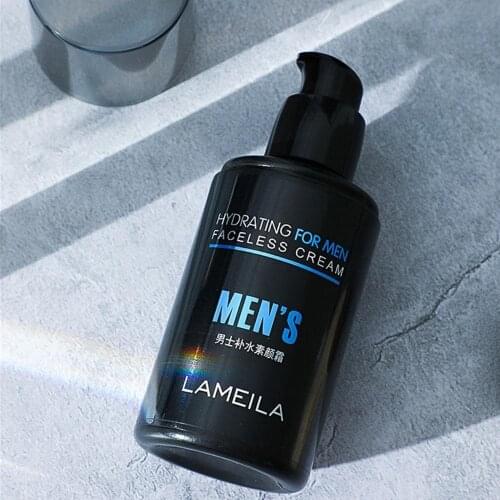 50ml Mens Face Cream Concealer Acne Marks BB Cream Mens Special Natural Color Light Makeup Liquid Foundation Drop Ship