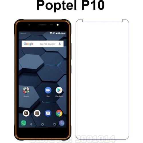 9H Tempered Glass for Poptel P10 IP68 Case Cover Film Explosion-proof Smartphone Screen Protector For Poptel P10 4G Glass Cover
