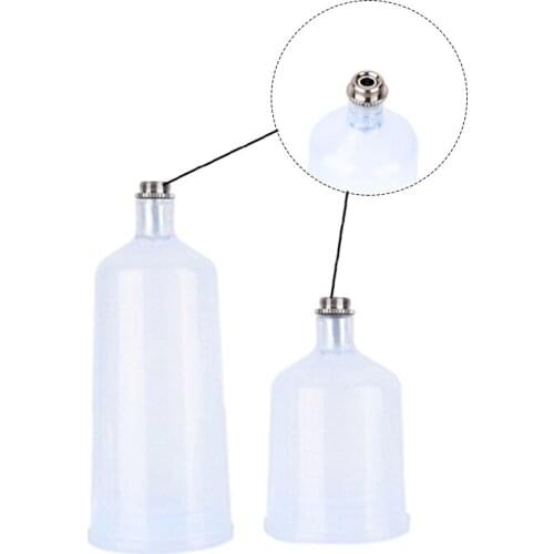 Airbrush Plastic Clear Cup Of Spray Gun 20CC 40CC Air Brush Pen Repleceable Changeable Accessories For Painting