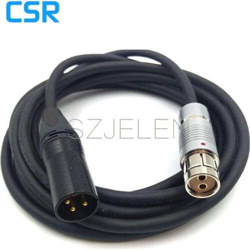 ARRI ALEXA XT, ARRI ALEXA SXT,ARRI ALEXA XT plus Camera power line , ARRI Camera power 2 pin plugs XLR 3 PIN plug turn, 3M