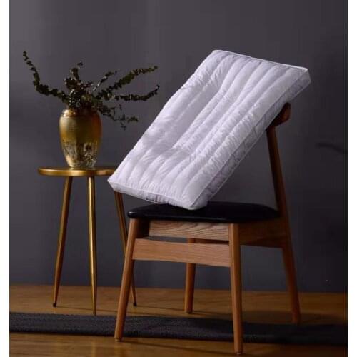 White Bed Pillows Filling for Sleeping Bed Sore Neck Pillow Square Cotton Pillow Filler Non-woven Bedding Core Inner Cushion Pad