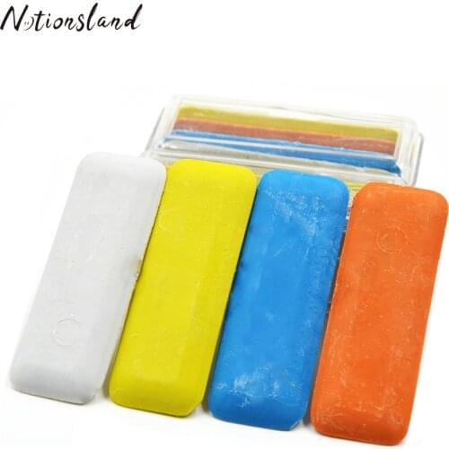 D&D 4pcs/pack Colorful Fabric Tailors Chalk Dressmakers Chalk Sewing Tailor Garment Accessories Tools 5.5*2cm