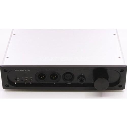 E600 Full Balanced Input Full Balanced Output TPA6120 Ultra low noise Headphone audio Amplifier Can JRC5532DD MUSES8920 MUSES02
