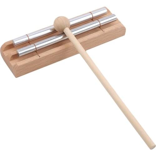 Energy Chime Wood Mallets Percussion Sticks with Mallet Exquisite Children Musical Toy Percussion Instrument