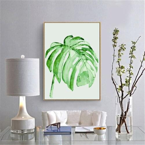 Green Plant 21 Paintings By Numbers DIY Pictures Oil Coloring By Numbers Set Gift Drawing By Numbers Canvas Decor New Arrivals