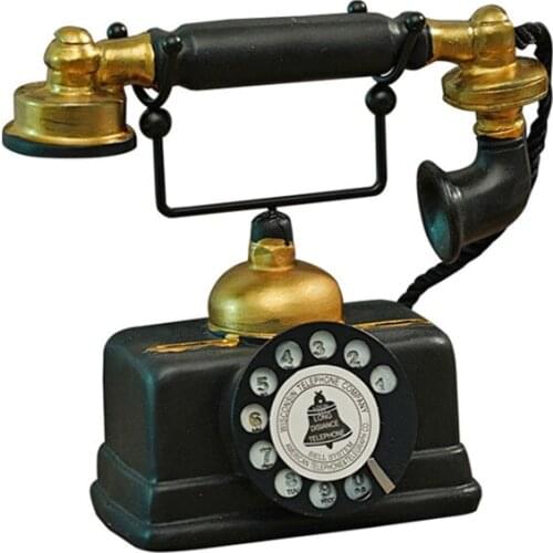 Creative retro decorations American telephone props