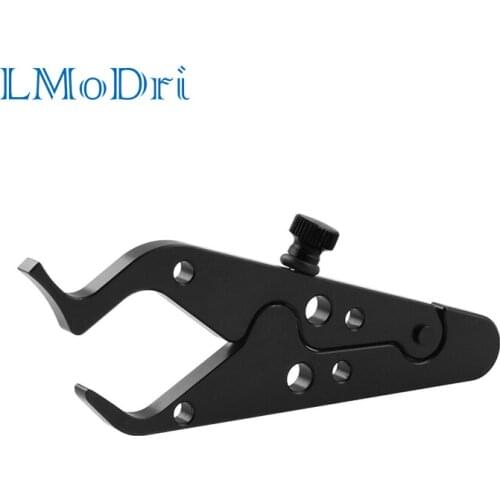 LMoDri Motorcycle Control Cruise Throttle Clamp Aluminum Alloy Auxiliary Handle Seat Holder Oil Lock Handle Accessory