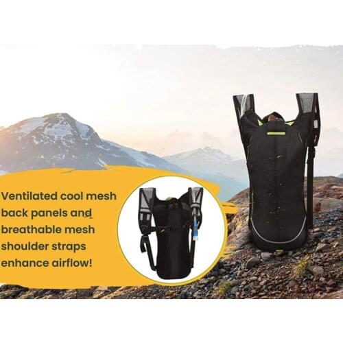 Multifunctional lightweight waterproof tactical water bag outdoor sports household running and cycling backpack