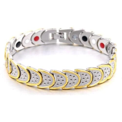 Nuncad Mens Fashion Link Cuff Bracelets&Bangles Vintage Adjust Magnet Copper Bracelet Luxury Cool Daily Gift