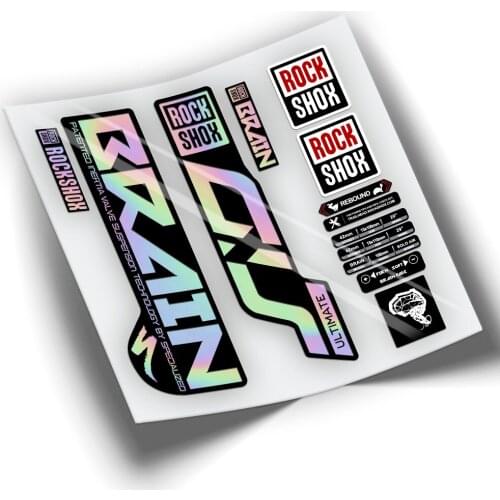 STICKERS FORK BICYCLE ROCKSHOX BRAIN 2021 WP402