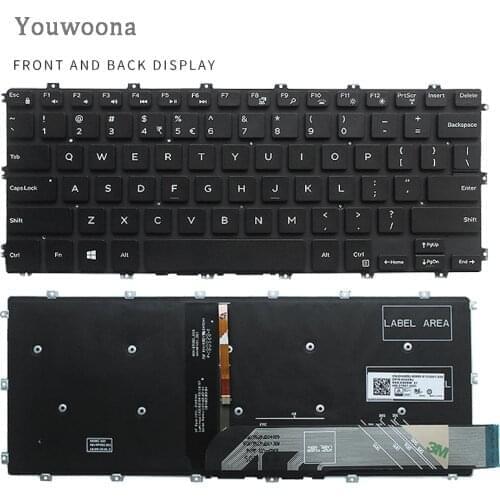 New Original Laptop Keyboard For Dell 14-5480 5488 5482 5588 15-5580 7580 V5581 V5481