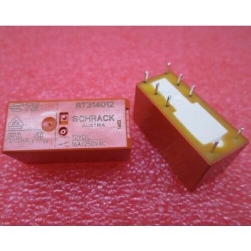 NEW relay RT314012 12VDC RT314012-12VDC 12VDC DC12V 16A 250V DIP8