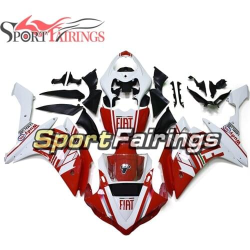 Complete Fairings For Yamaha YZF1000 R1 Year 2007 2008 YZF1000 07 08 ABS Motorcycle Fairing Kit Bodywork Red White Cowlings New