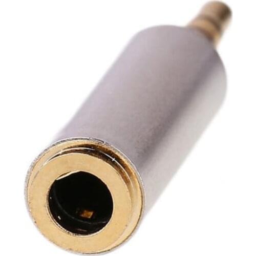 Gold plated 2.5mm Male To 3.5mm Female Stereo Audio Headphone Earphon Jack Adapter Converter For iPhone Mobile Phone