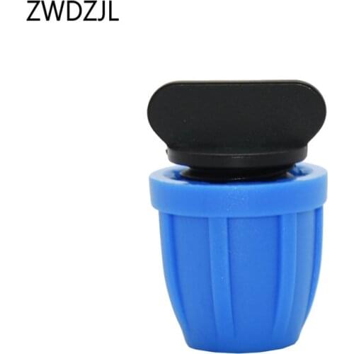 3/8" garden hose end plug Lock Nut 8/11 irrigation hose drip stopper water seal garden hose tools 100pcs