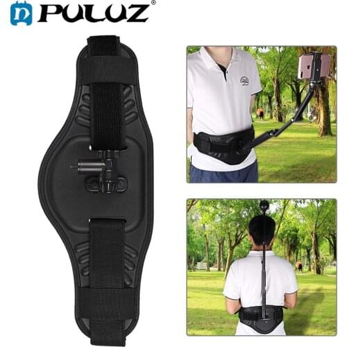 PULUZ Waist Belt Mount Strap W/h Adapter &Screw for GoPro Fushion/DJI OSMO Pocket/Insta360 ONE X/Theta S/V/Xiaoyi&Action Cameras