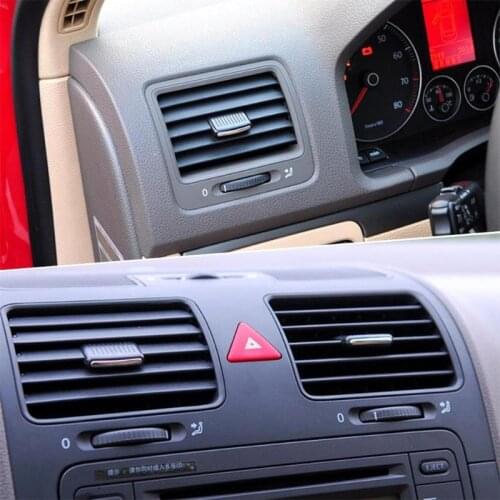 Car Front Air Conditioning A/C Air Vent Outlet Tab Air Conditioning Leaf Adjust Clip Repair Kit for VW Sagitar Car Styling 1pcs