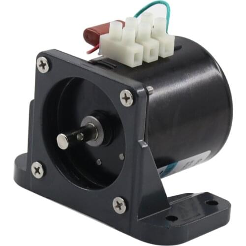 60KTYZ AC Synchronous Motor+Bracket 220V 14W 2.5rpm -110rpm Micro Gear Motor Permanent Magnet Motor