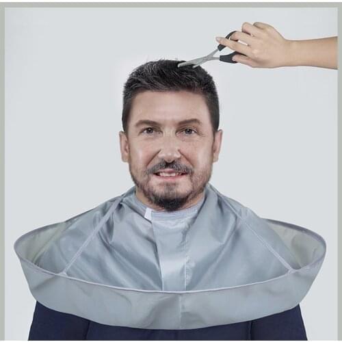 Adult Foldable Hair Cape Wrap Cutting Umbrella Cloak Salon Barber Gown Cover And Home Hairdressing Waterproof Styling Accessory