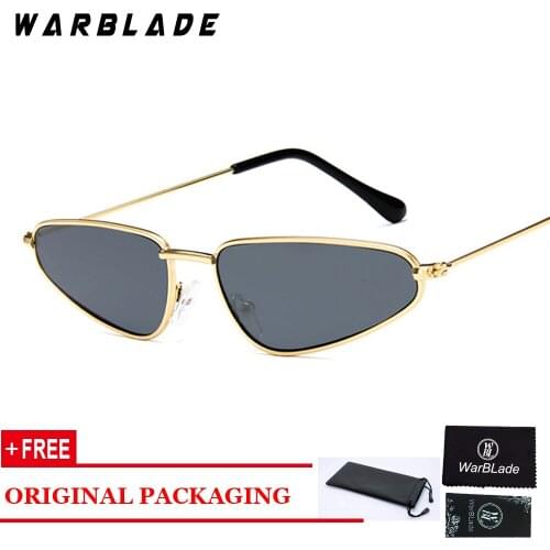 Retro Women Sunglasses Sexy Small Cat Eye Eyewear 2018 Fashion Vintage Ladies Sun glasses Women Brand Designer UV400 WarBLade