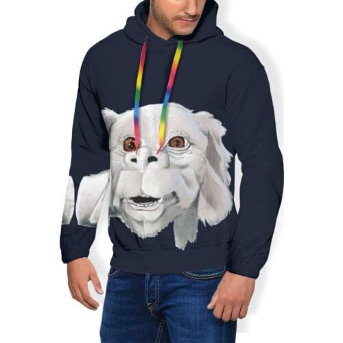 Neverending Story Hoodie Falkor - Neverending Story Hoodies Blue Warm Pullover Hoodie Fashion Mens XXX Hoodies