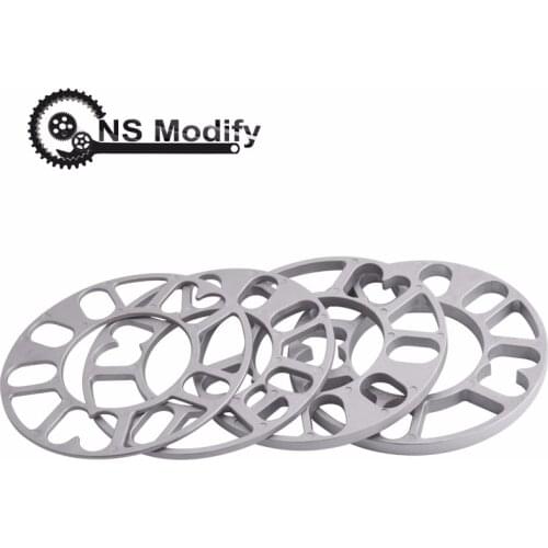 NS Modify 1PC Aluminum Wheel Spacer Shims Plate Universal 3mm 5mm 8mm 10mm STUD Fit 4x100 4x114.3 5x100 5x108 5x114.3 5x120