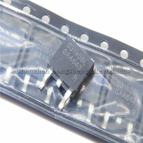 10PCS/LOT 031N06L IPD031N06L3G TO-252 New MOS FET 100A 60V