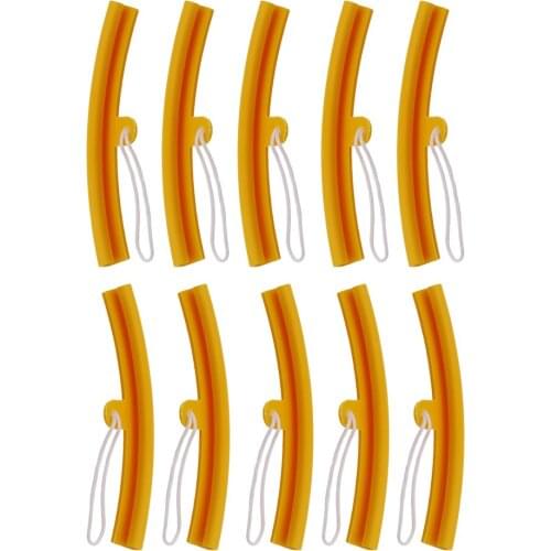 10x Auto Car Bike Changing Wheel Rim Protectors Repair Accessories Yellow