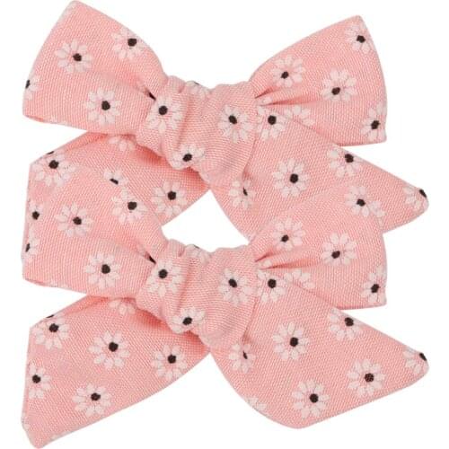 2PCS/SET Hair Accessories For Girls Flannel Solid Color Leopard Printed Hairpins Baby Girl Headband Lovely Hair Clips Barrettes