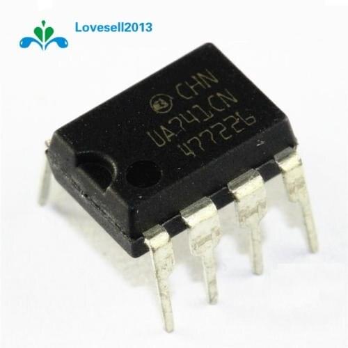 5 PCS UA741CN DIP-8 UA741 LM741 OPERATIONAL AMPLIFIERS IC