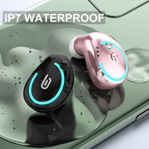 B8 Mini Charging Warehouse Wireless Bluetooth Headset Single Ear Heavy Bass 5.0 Call Sports Waterproof HiFi Earbud