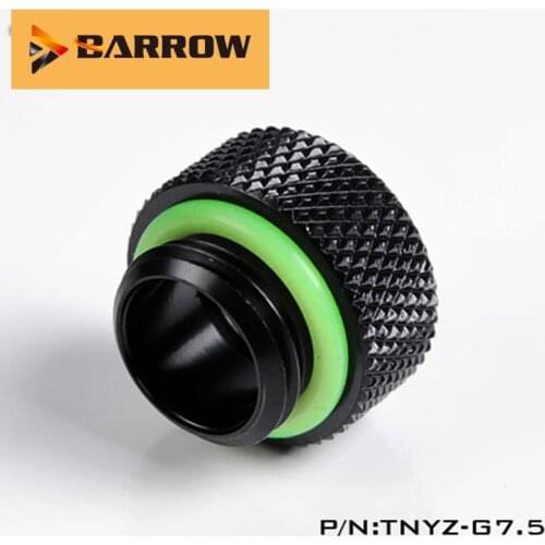 BARROW TNYZ-G7.5 G1/4'' Male to Female Extend Connect Adapter M to F Increase 7.5mm Length computer water Cooling fittings