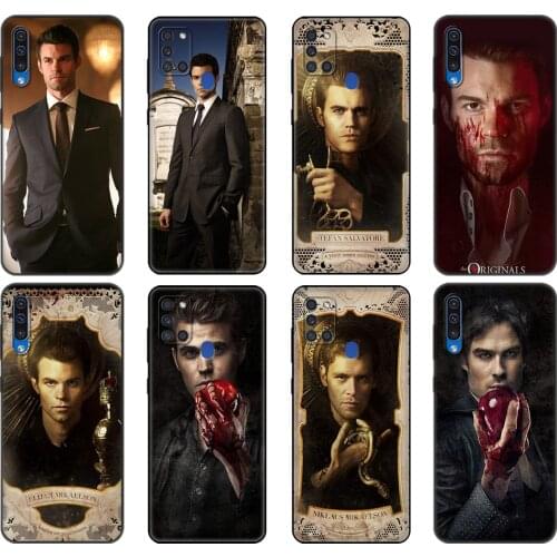 Black tpu Case For Samsung Galaxy A50 50S A30S A10 A11 A21S A31 A41 A51 A71 M21 M30S S10 LITE The Originals Klaus Mikaelson