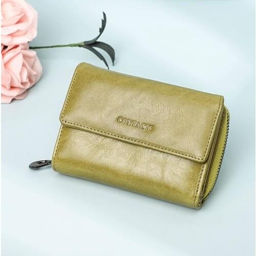 Женские тонкие кошельки Contact’S China At AliExpress