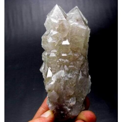 220g Elestial Skeletal Scepter Castle Quartz - crystals and stones healing Mineral specimen Home Decor feng shui XX0624/26