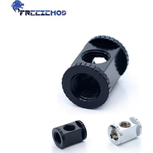 FREEZEMOD BDT-3T Multi-channel 3-way Adapter Rectangular Internal G1/4" Thread For MOD Computer PC Water Coolling Fitting