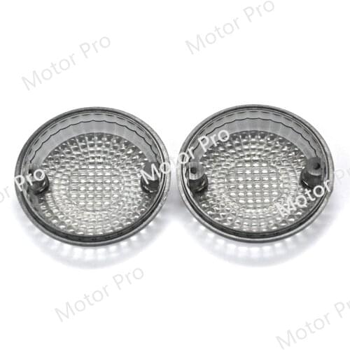 2PCS Turn Signal Indicator For All Cruisers Light Len Front Cover Lamp Universal Accessories ABS Plastic Parts