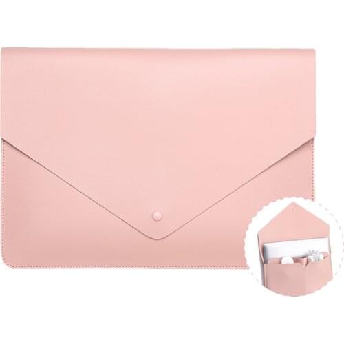 Laptop Bag Composite PVC Material For Macbook Air 13 Case For XiaoMi Asus HP 12 13 14 15 15.6 inch Luxury Liner Bag Laptop Cover