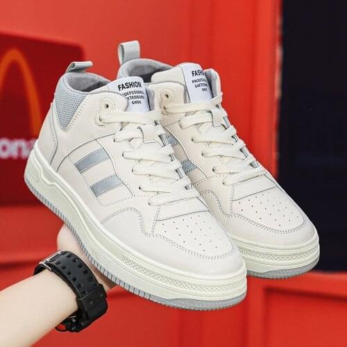 2021 Spring and Autumn New Trend Fashion All-match Mens Shoes Zapatillas Lightweight Comfortable Thick-soled Breathable Shoes